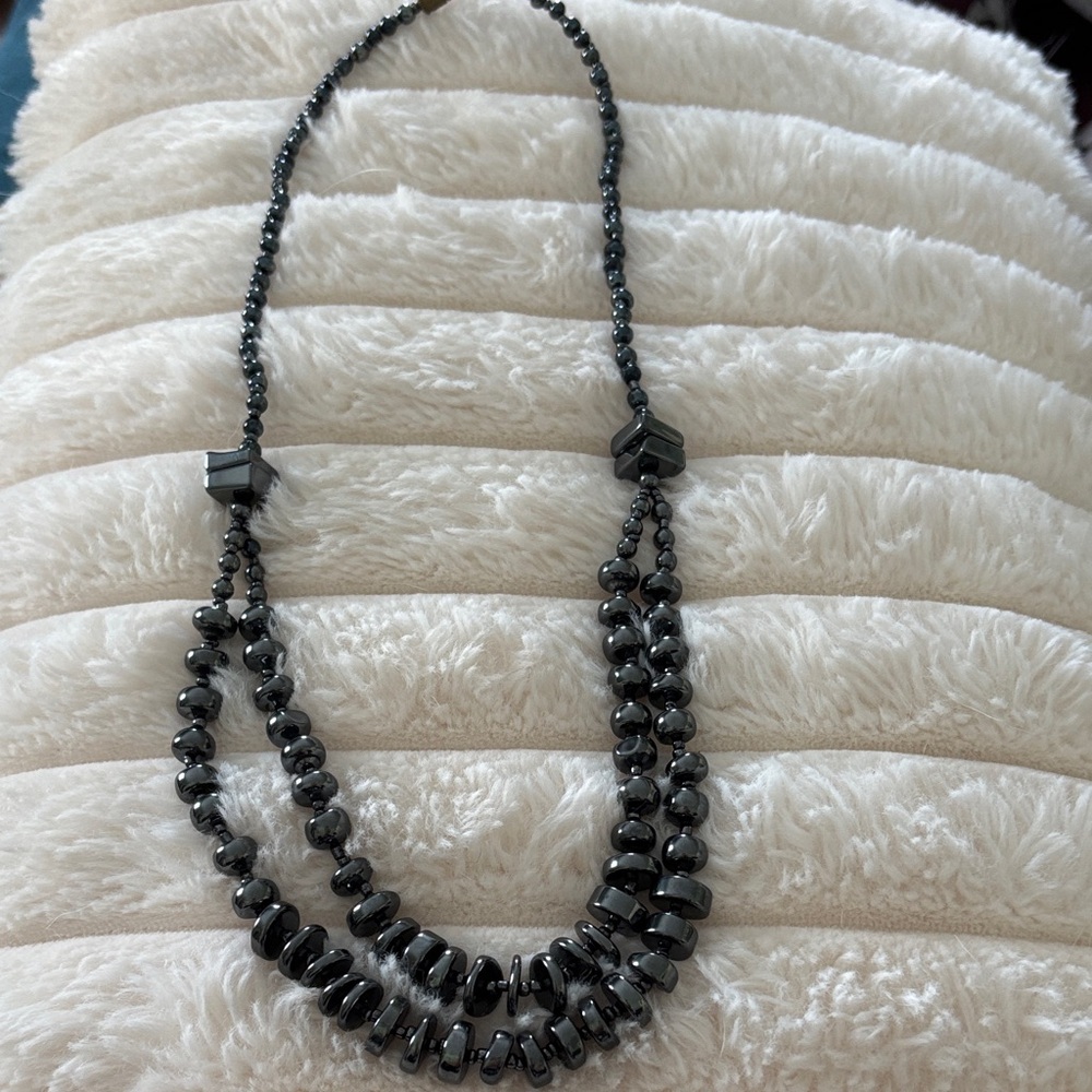 Hematite necklace
